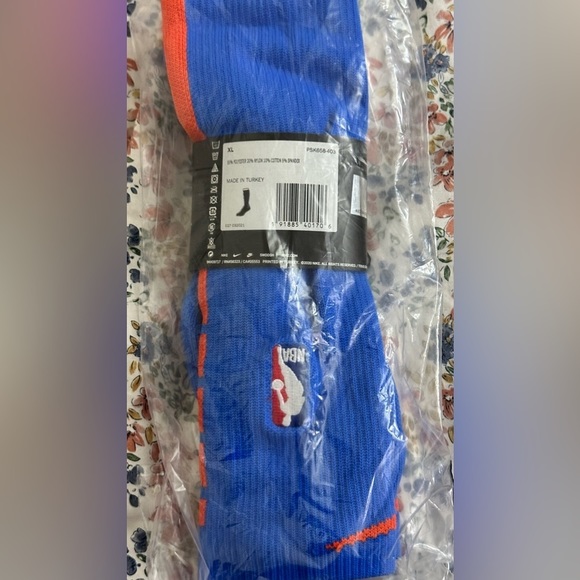 NWT Nike Men`s Elite NBA Grip Power Basketball Socks -PSK658-403 - Picture 2 of 2